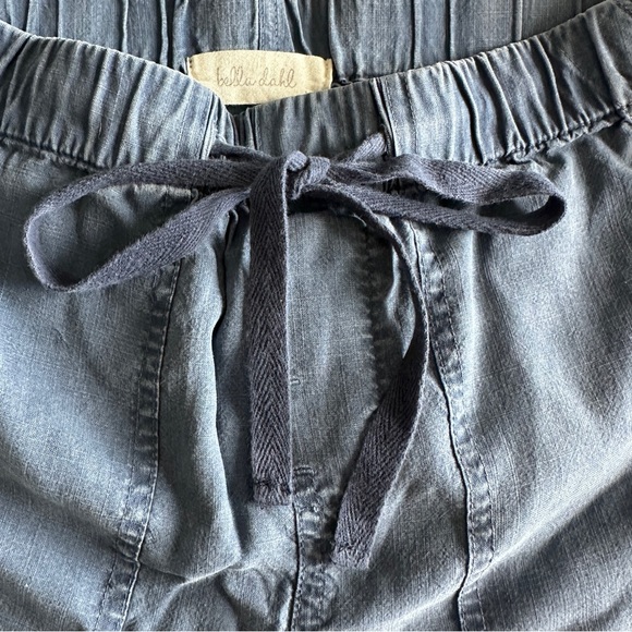 Blue Draw String Waist Shorts - Picture 2 of 7